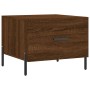 Brown oak plywood coffee table 50x50x40 cm by vidaXL, Coffee table - Ref: Foro24-829426, Price: 42,45 €, Discount: %