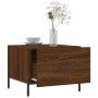 Brown oak plywood coffee table 50x50x40 cm by vidaXL, Coffee table - Ref: Foro24-829426, Price: 42,45 €, Discount: %