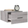 Wall bedside tables 2 pcs Sonoma gray color 35x35x20 cm by vidaXL, Lockers and storage cabinets - Ref: Foro24-829865, Price: ...