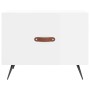 Mesa de centro madera de ingeniería brillo blanco 50x50x40 cm de vidaXL, Mesas de centro - Ref: Foro24-829336, Precio: 40,21 ...