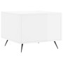 Mesa de centro madera de ingeniería brillo blanco 50x50x40 cm de vidaXL, Mesas de centro - Ref: Foro24-829336, Precio: 40,21 ...