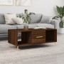 Brown oak plywood coffee table 102x50x40 cm by vidaXL, Coffee table - Ref: Foro24-829291, Price: 48,70 €, Discount: %