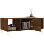 Brown oak plywood coffee table 102x50x40 cm by vidaXL, Coffee table - Ref: Foro24-829291, Price: 48,99 €, Discount: %