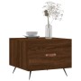 Mesa de centro madera de ingeniería roble marrón 50x50x40 cm de vidaXL, Mesas de centro - Ref: Foro24-829346, Precio: 38,84 €...