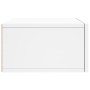 Mesitas de noche de pared 2 uds blanco 35x35x20 cm de vidaXL, Taquillas y armarios de almacenamiento - Ref: Foro24-829773, Pr...