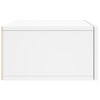 Mesita de noche de pared blanco 35x35x20 cm de vidaXL, Taquillas y armarios de almacenamiento - Ref: Foro24-829772, Precio: 3...