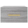 Wall-mounted bedside table in Sonoma grey color, 35x35x20 cm. by vidaXL, Lockers and storage cabinets - Ref: Foro24-829800, P...