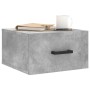 Wall bedside tables 2 pcs concrete gray color 35x35x20 cm by vidaXL, Lockers and storage cabinets - Ref: Foro24-829829, Price...