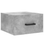 Wall bedside tables 2 pcs concrete gray color 35x35x20 cm by vidaXL, Lockers and storage cabinets - Ref: Foro24-829829, Price...