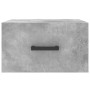 Wall bedside tables 2 pcs concrete gray color 35x35x20 cm by vidaXL, Lockers and storage cabinets - Ref: Foro24-829829, Price...