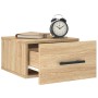 Sonoma oak wall bedside table 35x35x20 cm by vidaXL, Lockers and storage cabinets - Ref: Foro24-829874, Price: 20,99 €, Disco...