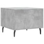 Concrete gray engineered wood coffee table 50x50x40 cm by vidaXL, Coffee table - Ref: Foro24-829436, Price: 40,09 €, Discount: %