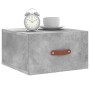 Concrete gray wall bedside table 35x35x20 cm by vidaXL, Lockers and storage cabinets - Ref: Foro24-829780, Price: 27,24 €, Di...