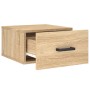 Sonoma oak wall bedside table 35x35x20 cm by vidaXL, Lockers and storage cabinets - Ref: Foro24-829826, Price: 27,65 €, Disco...