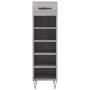 Engineered wood gray Sonoma shoerack 30x35x105 cm by vidaXL, Closets and storage - Ref: Foro24-829674, Price: 43,43 €, Discou...