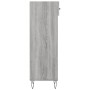 Engineered wood gray Sonoma shoerack 30x35x105 cm by vidaXL, Closets and storage - Ref: Foro24-829674, Price: 43,43 €, Discou...