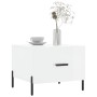 Engineered wood white gloss coffee table 50x50x40 cm by vidaXL, Coffee table - Ref: Foro24-829416, Price: 45,06 €, Discount: %