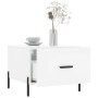 Engineered wood white gloss coffee table 50x50x40 cm by vidaXL, Coffee table - Ref: Foro24-829416, Price: 45,06 €, Discount: %