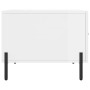 Mesa de centro madera de ingeniería brillo blanco 50x50x40 cm de vidaXL, Mesas de centro - Ref: Foro24-829416, Precio: 45,00 ...