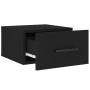 Wall bedside tables 2 pcs black 35x35x20 cm by vidaXL, Lockers and storage cabinets - Ref: Foro24-829871, Price: 42,69 €, Dis...