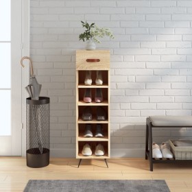 Sonoma oak engineered wood shoe rack 30x35x105 cm by vidaXL, Closets and storage - Ref: Foro24-829647, Price: 53,45 €, Discou...