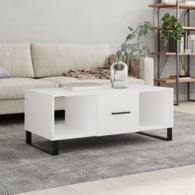 Couchtisch aus weißem Sperrholz, 102 x 50 x 40 cm von vidaXL, Couchtisch - Ref: Foro24-829324, Preis: 53,99 €, Rabatt: %