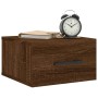 Wall bedside tables 2 pcs brown oak color 35x35x20 cm by vidaXL, Lockers and storage cabinets - Ref: Foro24-829883, Price: 43...