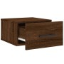 Wall bedside tables 2 pcs brown oak color 35x35x20 cm by vidaXL, Lockers and storage cabinets - Ref: Foro24-829883, Price: 43...