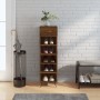 Brown oak engineered wood shoe rack 30x35x105 cm by vidaXL, Closets and storage - Ref: Foro24-829651, Price: 55,78 €, Discoun...