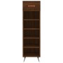 Brown oak engineered wood shoe rack 30x35x105 cm by vidaXL, Closets and storage - Ref: Foro24-829651, Price: 55,78 €, Discoun...