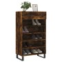 Engineered wood smoked oak shoemaker 60x35x105 cm by vidaXL, Closets and storage - Ref: Foro24-829641, Price: 88,46 €, Discou...