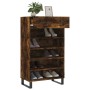 Engineered wood smoked oak shoemaker 60x35x105 cm by vidaXL, Closets and storage - Ref: Foro24-829641, Price: 88,46 €, Discou...