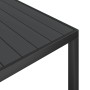 Juego de comedor para jardín 7 piezas aluminio negro de vidaXL, Conjuntos de jardín - Ref: Foro24-3200603, Precio: 455,11 €, ...