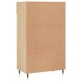 Engineered wood oak Sonoma shoerack 60x35x105 cm by vidaXL, Closets and storage - Ref: Foro24-829591, Price: 54,83 €, Discoun...