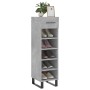 Engineered wood shoe rack in gray concrete, 30x35x105 cm. by vidaXL, Closets and storage - Ref: Foro24-829704, Price: 58,62 €...