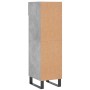 Engineered wood shoe rack in gray concrete, 30x35x105 cm. by vidaXL, Closets and storage - Ref: Foro24-829704, Price: 58,62 €...