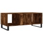 Mesa de centro madera contrachapada roble ahumado 102x50x40 cm de vidaXL, Mesas de centro - Ref: Foro24-829329, Precio: 52,99...