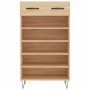 Sonoma oak engineered wood shoe rack 60x35x105 cm by vidaXL, Closets and storage - Ref: Foro24-829607, Price: 52,99 €, Discou...