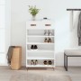 Glossy white plywood shoe cabinet 60x35x105 cm by vidaXL, Closets and storage - Ref: Foro24-829582, Price: 57,92 €, Discount: %