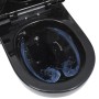 Rimless wall-hung toilet with hidden black ceramic cistern by vidaXL, Bathrooms - Ref: Foro24-3200553, Price: 341,09 €, Disco...