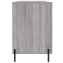 Escritorio madera de ingeniería gris Sonoma 140x50x75 cm de vidaXL, Escritorios - Ref: Foro24-829562, Precio: 124,99 €, Descu...