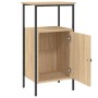 Mesitas noche 2 uds madera ingeniería roble Sonoma 41x31x80 cm de vidaXL, Mesitas de noche - Ref: Foro24-825926, Precio: 69,7...