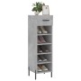 Engineered wood shoe rack in gray concrete, 30x35x105 cm. by vidaXL, Closets and storage - Ref: Foro24-829688, Price: 43,55 €...