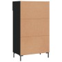 Zapatero madera de ingeniería negro 60x35x105 cm de vidaXL, Armarios y almacenamiento - Ref: Foro24-829613, Precio: 58,87 €, ...