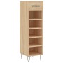 Sonoma oak engineered wood shoe rack 30x35x105 cm by vidaXL, Closets and storage - Ref: Foro24-829671, Price: 54,21 €, Discou...