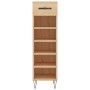 Zapatero madera de ingeniería roble Sonoma 30x35x105 cm de vidaXL, Armarios y almacenamiento - Ref: Foro24-829671, Precio: 54...