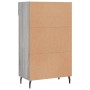 Engineered wood gray Sonoma shoerack 60x35x105 cm by vidaXL, Closets and storage - Ref: Foro24-829634, Price: 63,99 €, Discou...