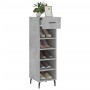 Concrete gray engineered wood shoe rack 30x35x105 cm by vidaXL, Closets and storage - Ref: Foro24-829696, Price: 41,97 €, Dis...