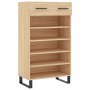 Zapatero madera de ingeniería roble Sonoma 60x35x105 cm de vidaXL, Armarios y almacenamiento - Ref: Foro24-829639, Precio: 79...