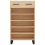 Zapatero madera de ingeniería roble Sonoma 60x35x105 cm de vidaXL, Armarios y almacenamiento - Ref: Foro24-829639, Precio: 79...